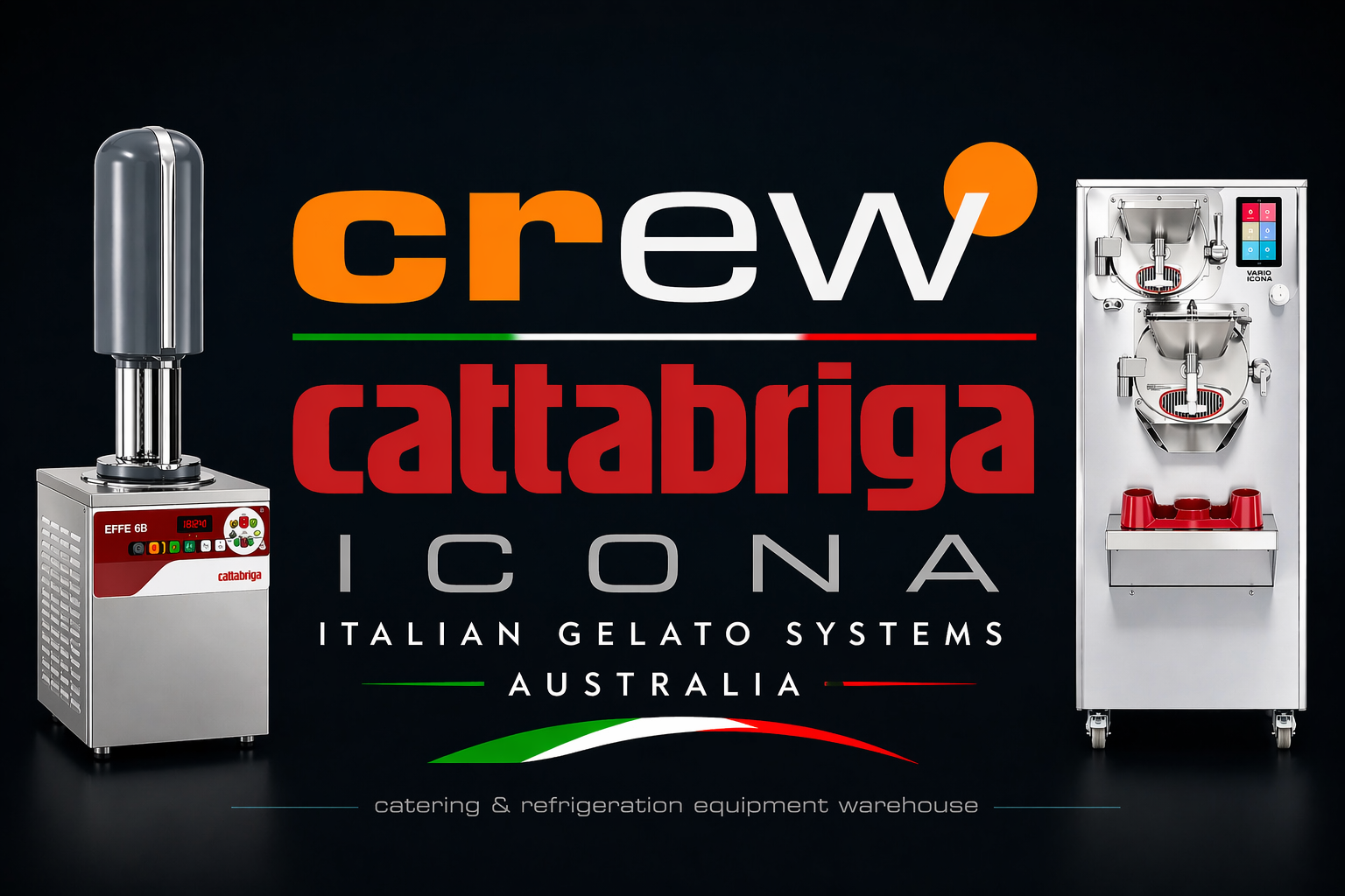 Crew Australia – Cattabriga & Icona Italian Gelato Systems